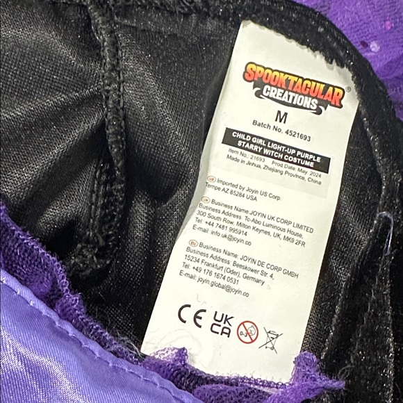❤️ Spooktacular Halloween Witch Costume Size 10 - Picture 3 of 3